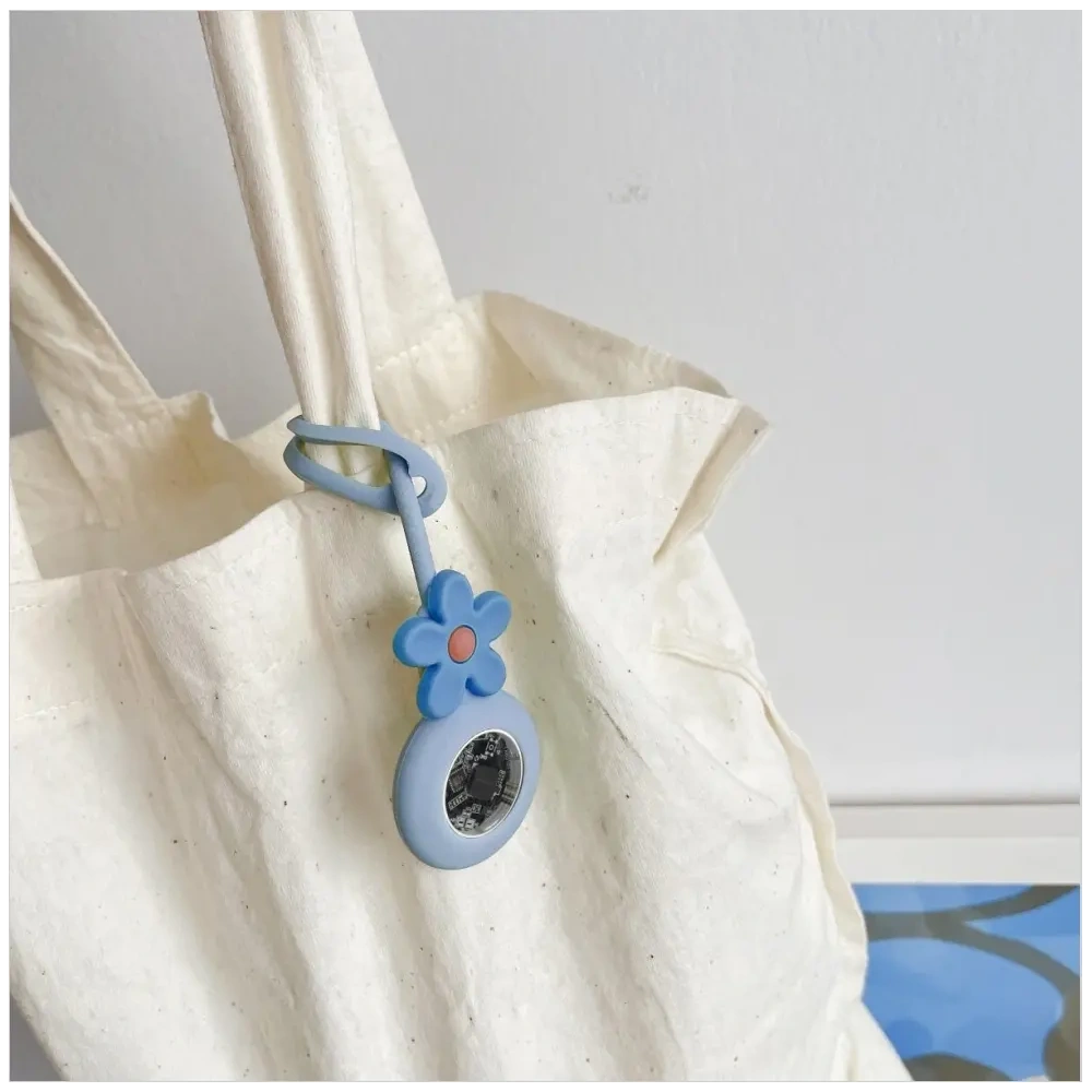 Silikonowe etui 4smarts Set Omega do Apple AirTag wielokolorowe [4 PACK]