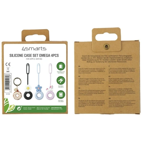 Kup 4smarts Set Omega Apple AirTag mehrfarbig [4 PACK] - 4SMR98 - {ean13} - Sklep Home Screen