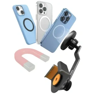 Kup 4smarts Mount Qi2 Magnetischer Bildschirmhalter für MagSafe-Smartphones Grau - 4SMR99 - {ean13} - Sklep Home Screen