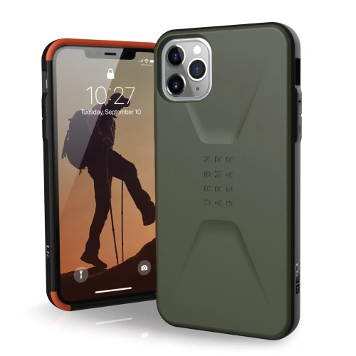 Buy UAG Urban Armor Gear Civilian Apple iPhone 11 Pro Max (olive drab) - UAG153OLIV - {ean13} - Home Screen Store Europe