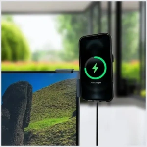 Kup 4smarts Mount Qi2 Magnetischer Bildschirmhalter für MagSafe-Smartphones Grau - 4SMR99 - {ean13} - Sklep Home Screen