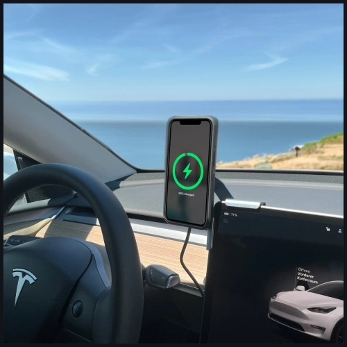 Kup 4smarts Mount Qi2 Magnetischer Bildschirmhalter für MagSafe-Smartphones Grau - 4SMR99 - {ean13} - Sklep Home Screen