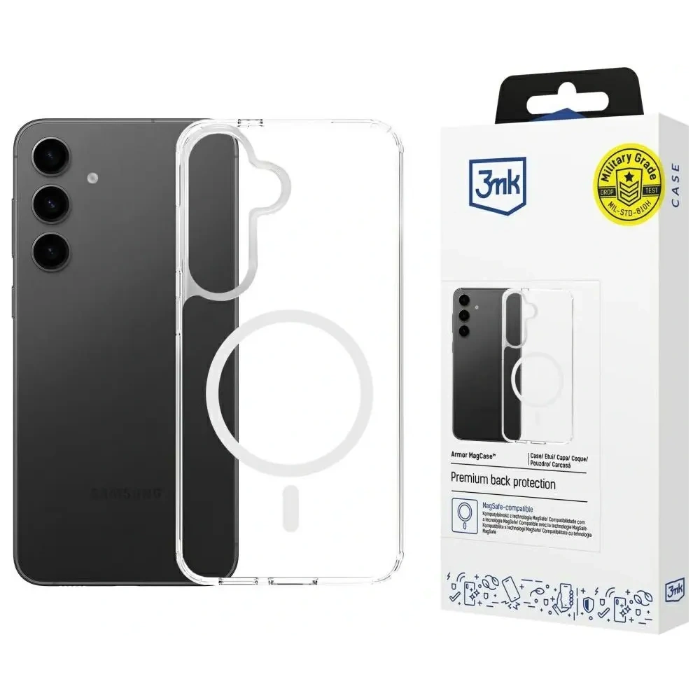 Etui 3MK Armor MagCase do Samsung Galaxy S24 / S25