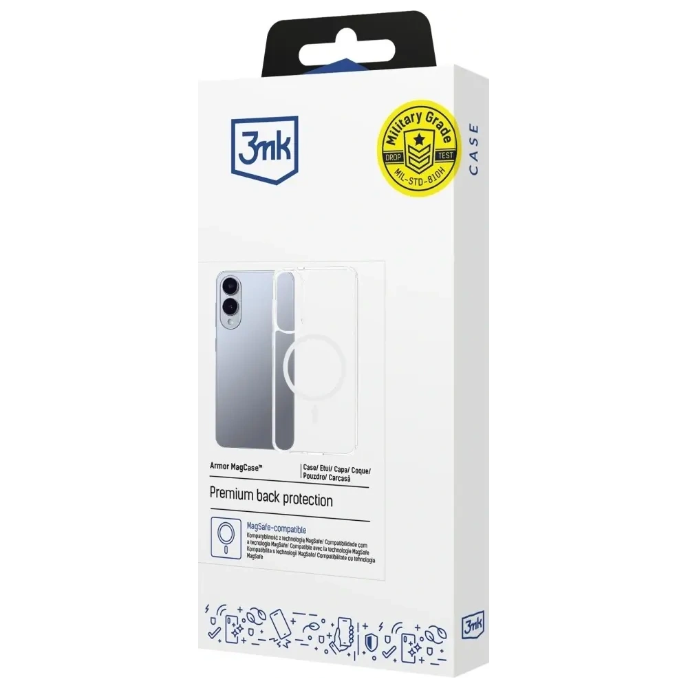 Etui 3MK Armor MagCase do Samsung Galaxy S25 Edge