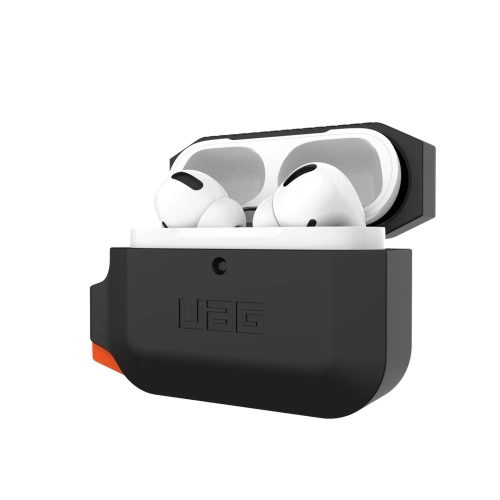 Kup Etui UAG Urban Armor Gear Huse din silicon pentru Apple AirPods Pro (Negru/Portocaliu) - UAG158BLKORG - {ean13} - Sklep Home Screen