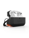 Etui UAG Urban Armor Gear Huse din silicon pentru Apple AirPods Pro (Negru/Portocaliu)