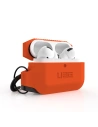 Etui UAG Urban Armor Gear Carcasă din silicon pentru Apple AirPods Pro (Portocalie/Neagră)