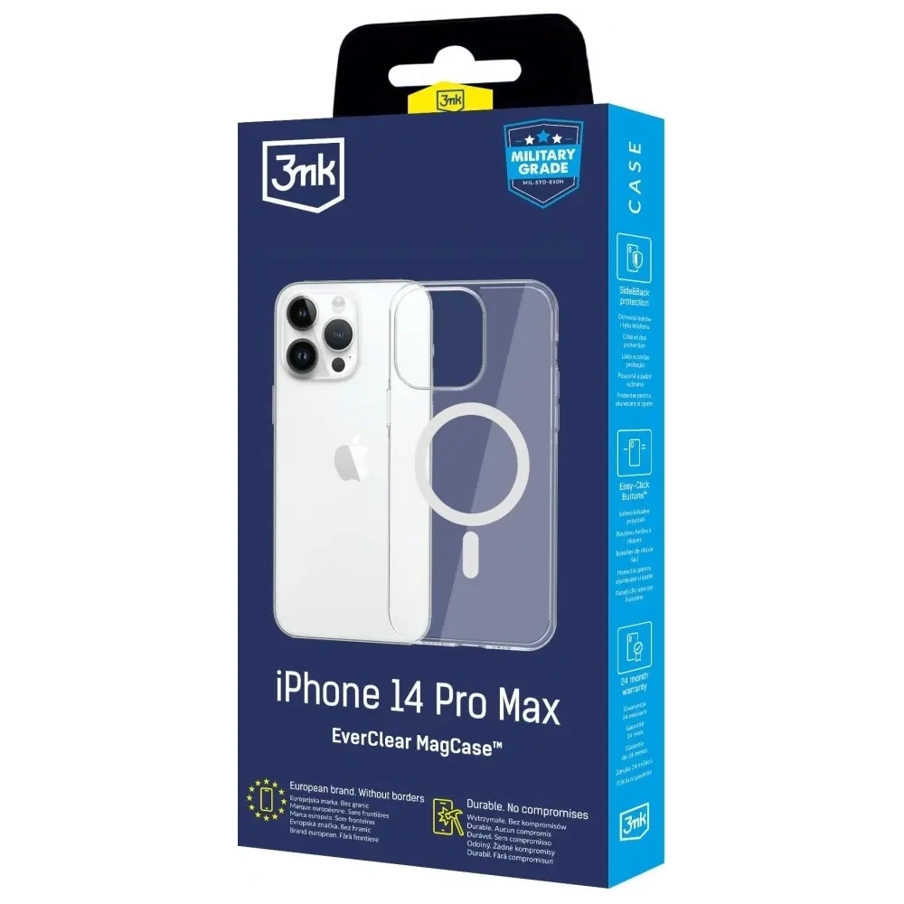Etui 3MK EverClear MagCase do Apple iPhone 14 Pro Max