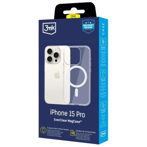 Kup Etui 3MK EverClear MagCase do Apple iPhone 15 Pro - 3MK16638 - {ean13} - Sklep Home Screen