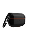 Etui UAG Urban Armor Gear Hardcase Apple Airpods Pro (Negru/Portocaliu)