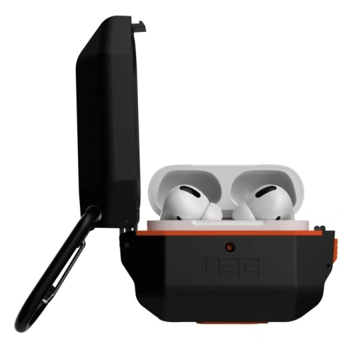 Kup Etui UAG Urban Armor Gear Hardcase Apple Airpods Pro (Black/Orange) - UAG161BLKORG - {ean13} - Sklep Home Screen
