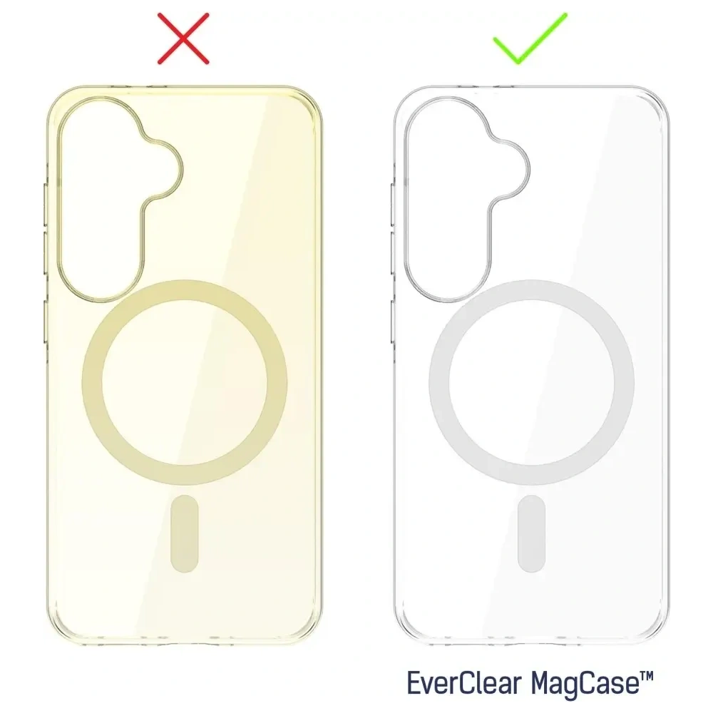 Etui 3MK EverClear MagCase do Samsung Galaxy S25