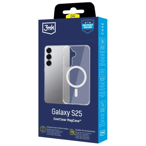 Buy 3MK EverClear MagCase Samsung Galaxy S25 - 3MK16645 - {ean13} - Home Screen Store Europe
