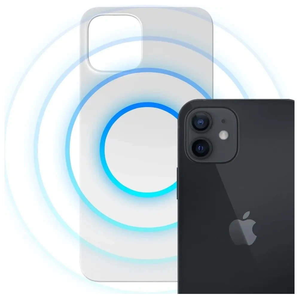 Etui 3MK Hardy MagSilicone do Apple iPhone 12 biały