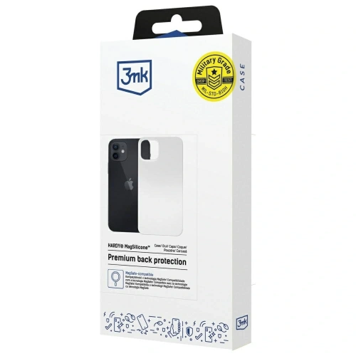 Kup 3MK Hardy MagSilicone Apple iPhone 12 fehér - 3MK16647 - {ean13} - Sklep Home Screen