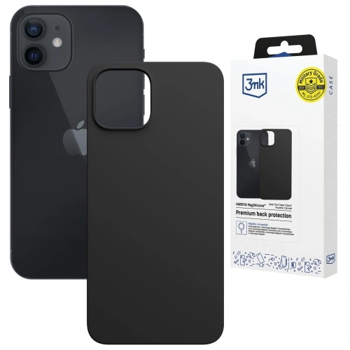 Kup 3MK Hardy MagSilicone Apple iPhone 12 schwarz - 3MK16648 - {ean13} - Sklep Home Screen