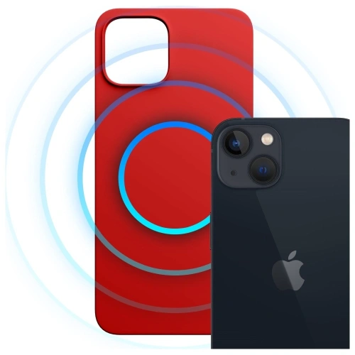 Buy 3MK Hardy MagSilicone Apple iPhone 13 red - 3MK16649 - {ean13} - Home Screen Store Europe