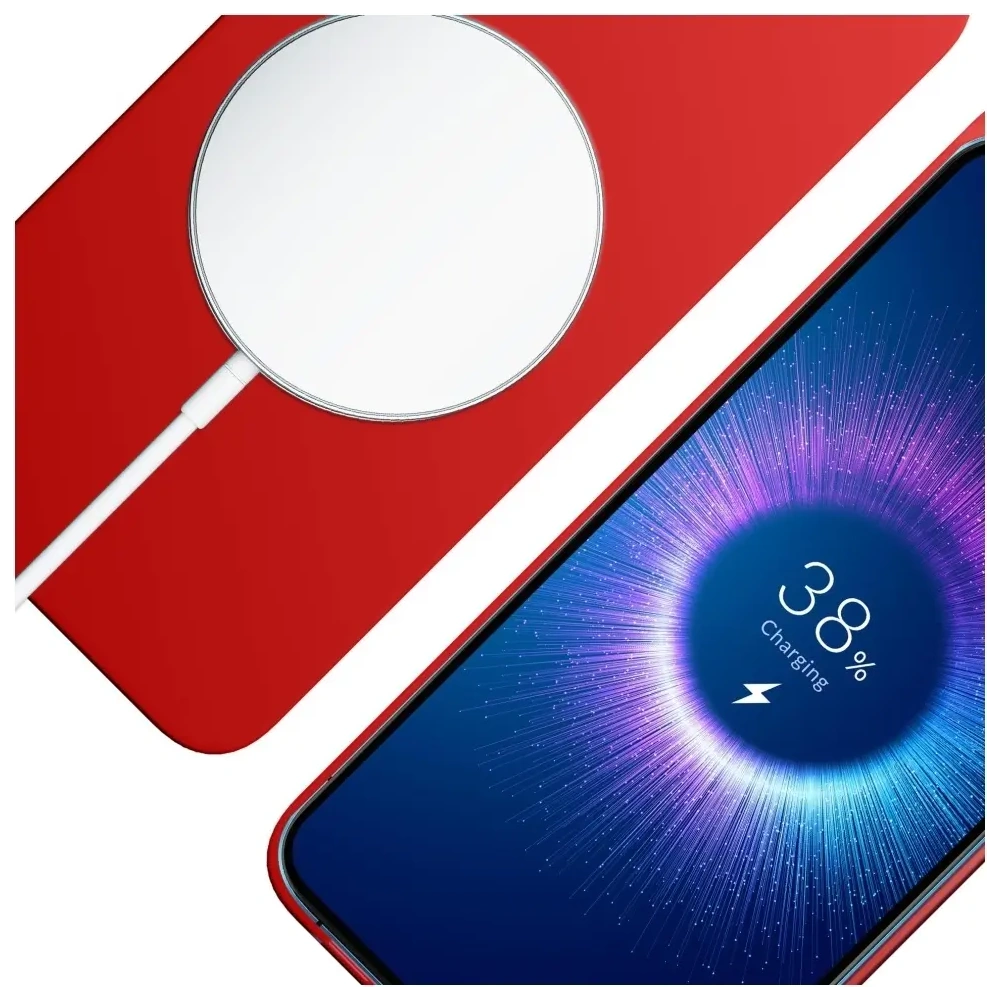 Etui 3MK Hardy MagSilicone do Apple iPhone 13 czerwony