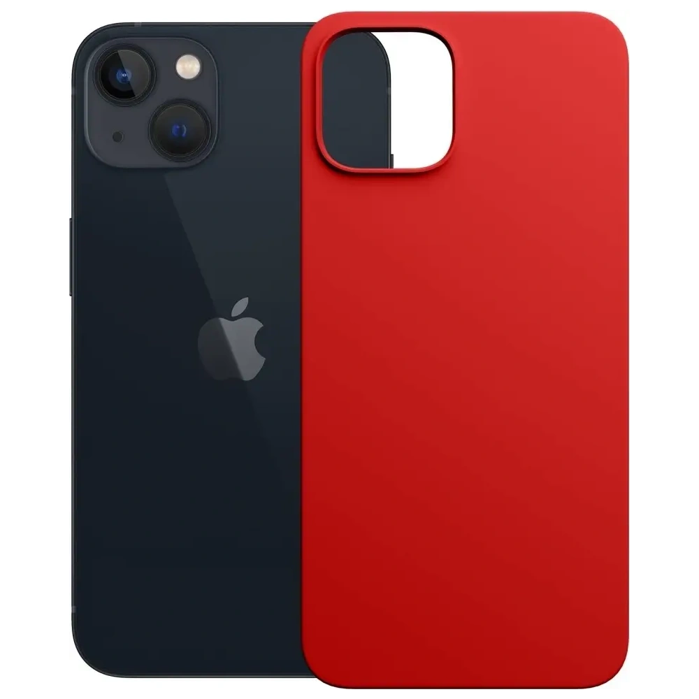 Etui 3MK Hardy MagSilicone do Apple iPhone 13 czerwony