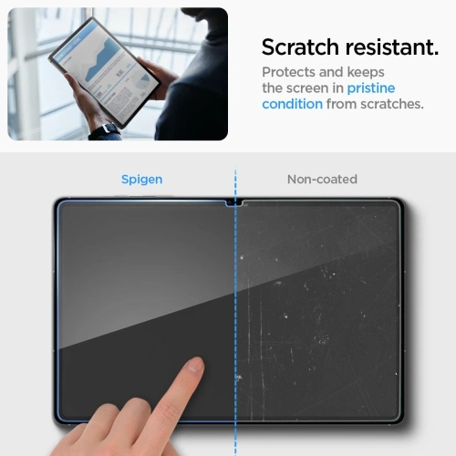Kup Szkło hartowane Spigen Glas.tr Slim Samsung Galaxy Tab S10 FE+ Plus 13.1 X620 / X626b Clear - SPN16796 - {ean13} - Sklep Home Screen