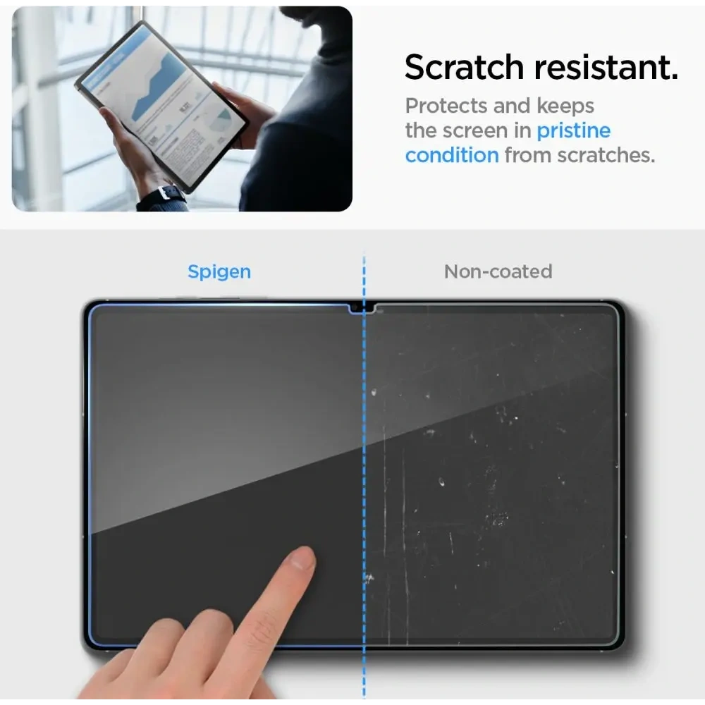Szkło hartowane Spigen Glas.tr Slim Samsung Galaxy Tab S10 FE+ Plus 13.1 X620 / X626b Clear