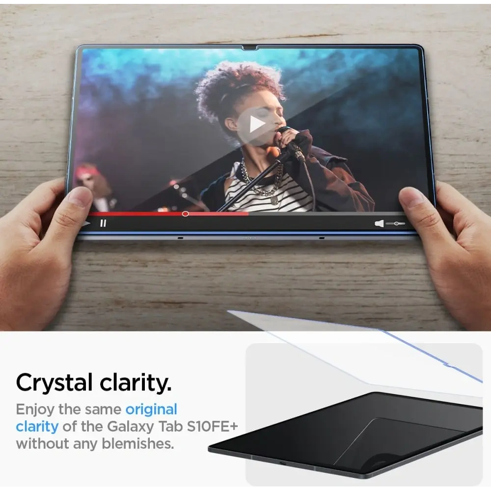 Szkło hartowane Spigen Glas.tr Slim Samsung Galaxy Tab S10 FE+ Plus 13.1 X620 / X626b Clear