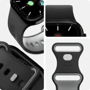 Kup Spigen Nano Pop Apple Watch 6/7/8/9/10/SE 40/41/42mm Fekete Szezám - SPN16797 - {ean13} - Sklep Home Screen