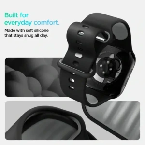Kup Spigen Nano Pop Apple Watch 6/7/8/9/10/SE 40/41/42mm Fekete Szezám - SPN16797 - {ean13} - Sklep Home Screen