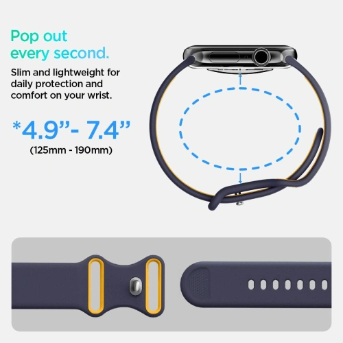 Kup Spigen Nano Pop Apple Watch 6/7/8/9/10/SE 40/41/42mm Áfonya Tengerészkék - SPN16798 - {ean13} - Sklep Home Screen