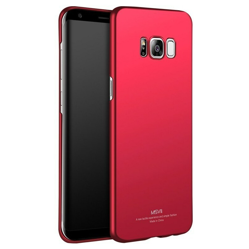 MSVII Samsung Galaxy S8 Plus Red + Screen Protector