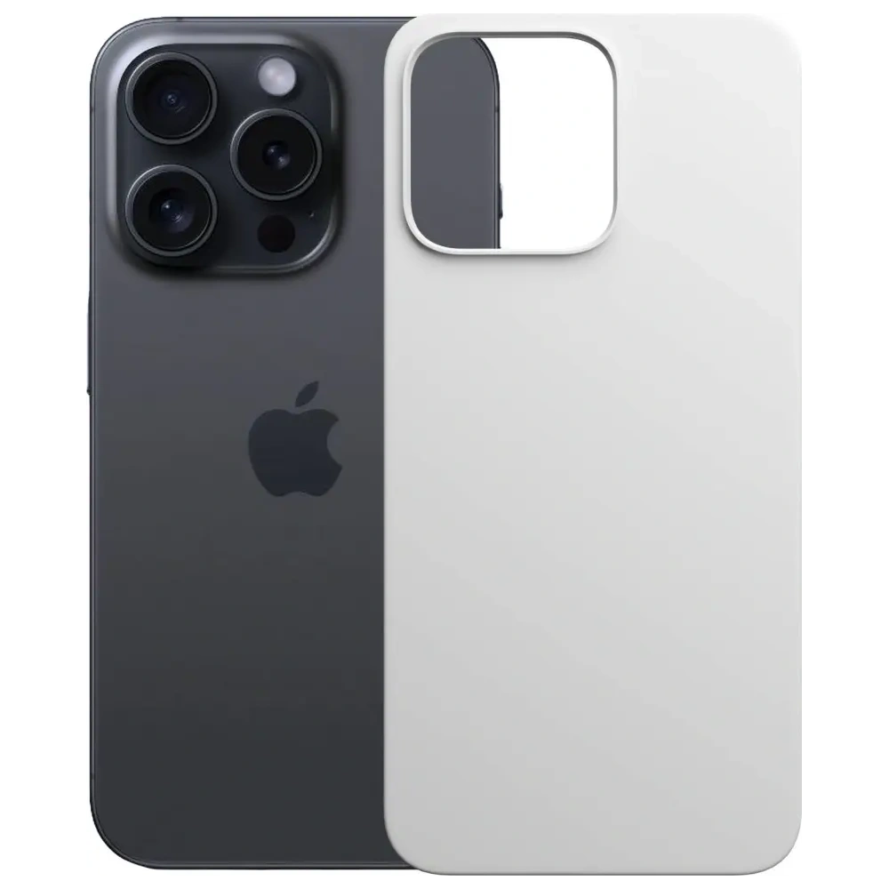 Etui 3MK Hardy MagSilicone do Apple iPhone 13 Pro Max srebrny