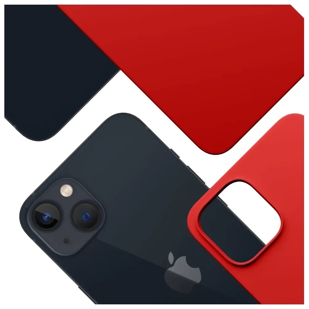 Etui 3MK Hardy MagSilicone do Apple iPhone 14 Plus czerwony