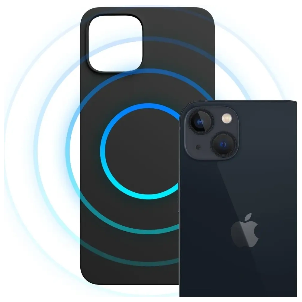 Etui 3MK Hardy MagSilicone do Apple iPhone 14 Plus grafitowy