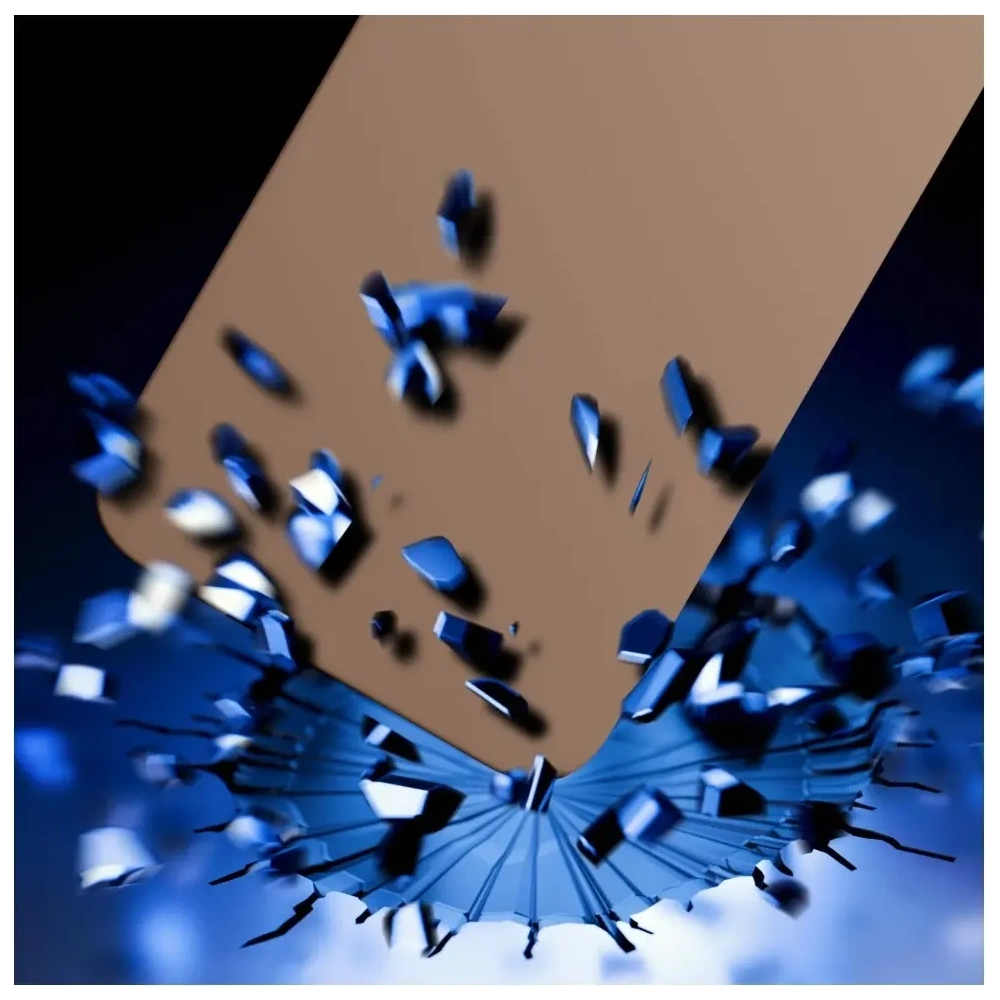 Etui 3MK Hardy MagSilicone do Apple iPhone 14 Pro Max ciemnozłoty