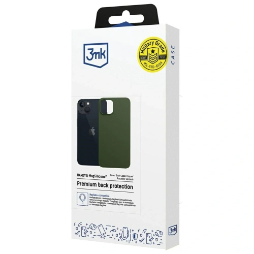Kup Etui 3MK Hardy MagSilicone do Apple iPhone 15 Plus ciemnozielony - 3MK16665 - {ean13} - Sklep Home Screen