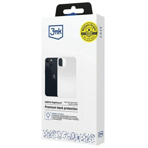 Kup Etui 3MK Hardy MagSilicone do Apple iPhone 15 Plus srebrny - 3MK16669 - {ean13} - Sklep Home Screen