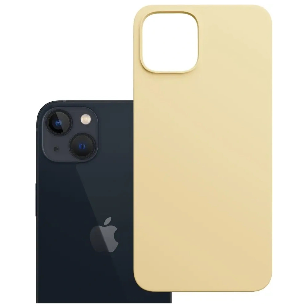 Etui 3MK Hardy MagSilicone do Apple iPhone 15 Plus żółty