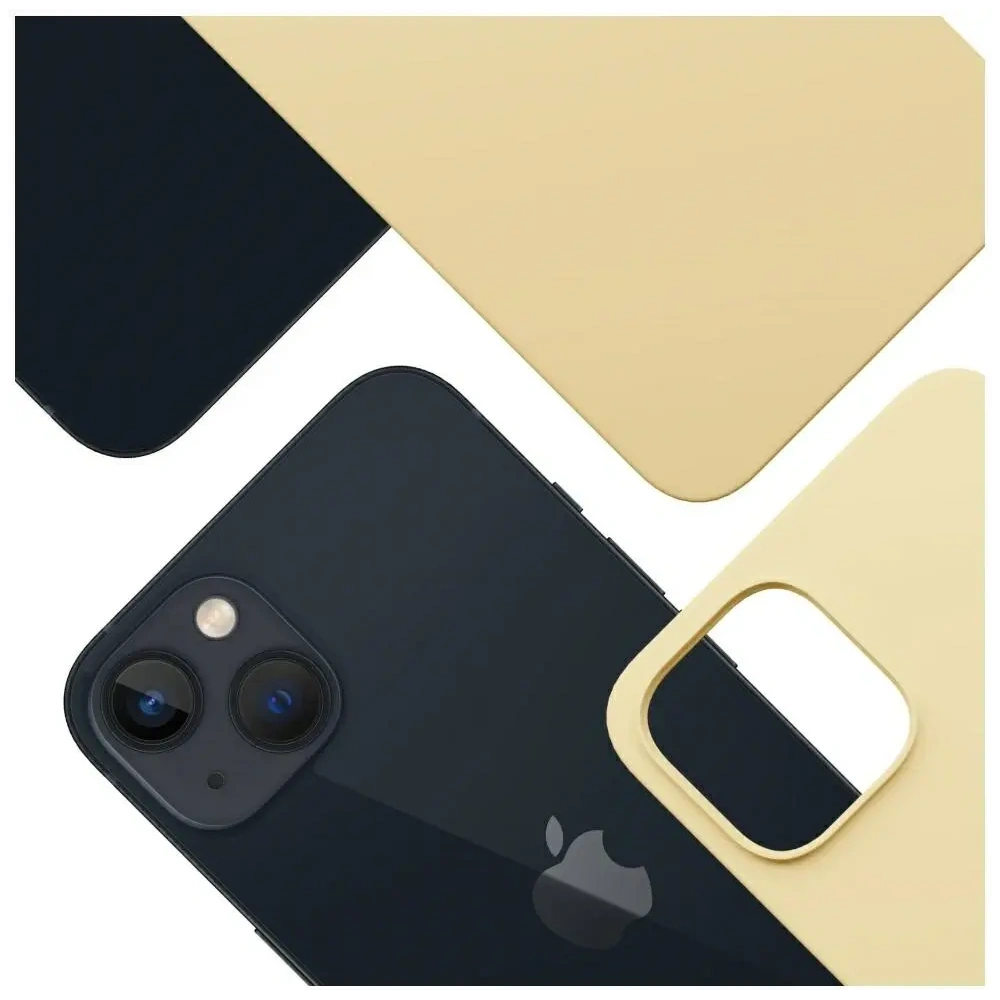 Etui 3MK Hardy MagSilicone do Apple iPhone 15 Plus żółty