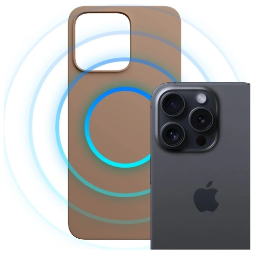 Kup 3MK Hardy MagSilicone Apple iPhone 15 Pro Max aur închis - 3MK16673 - {ean13} - Sklep Home Screen
