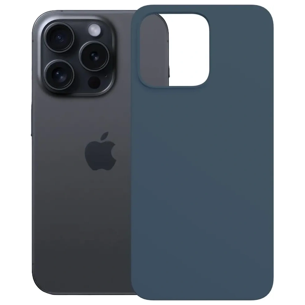 Etui 3MK Hardy MagSilicone do Apple iPhone 15 Pro Max niebieski