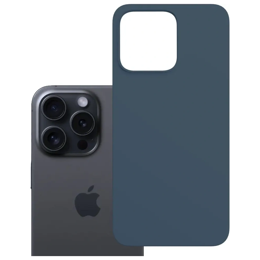 Etui 3MK Hardy MagSilicone do Apple iPhone 15 Pro niebieski