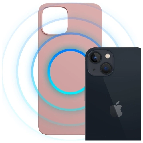 Kup 3MK Hardy MagSilicone Apple iPhone 15 pink - 3MK16680 - {ean13} - Sklep Home Screen