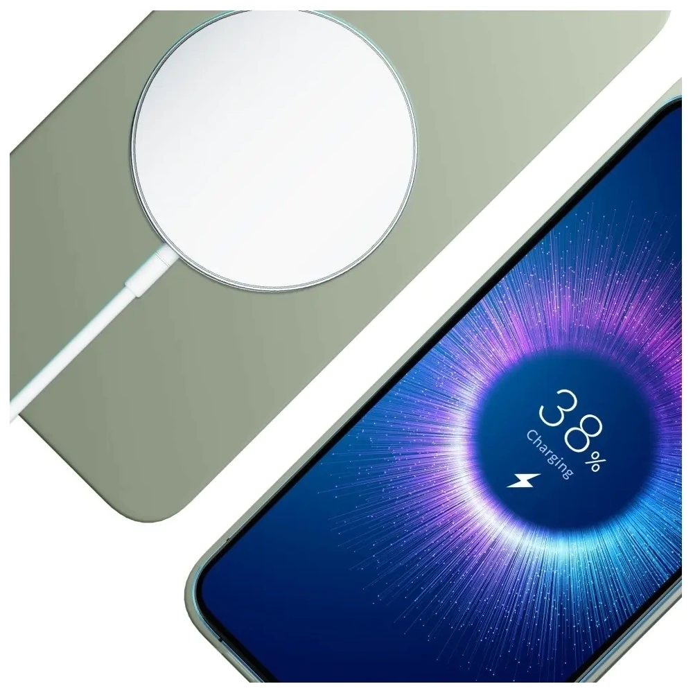 Etui 3MK Hardy MagSilicone do Apple iPhone 15 zielony