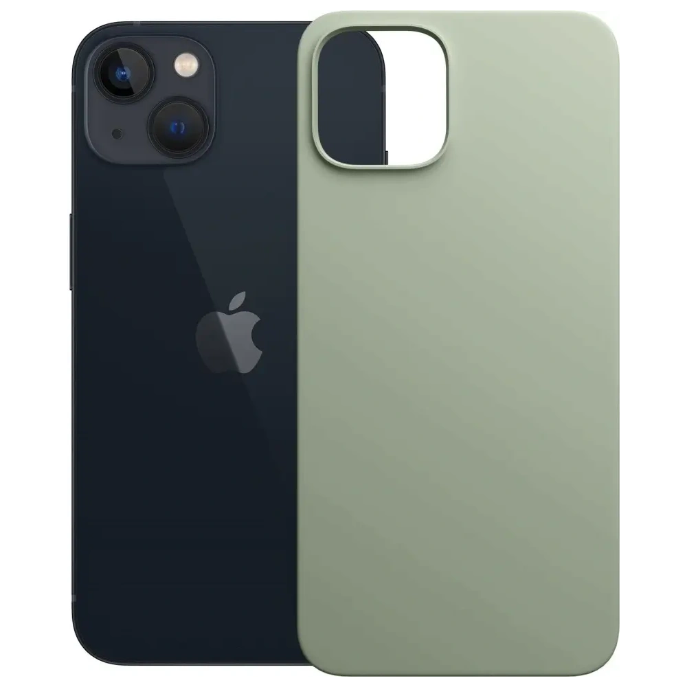 Etui 3MK Hardy MagSilicone do Apple iPhone 15 zielony