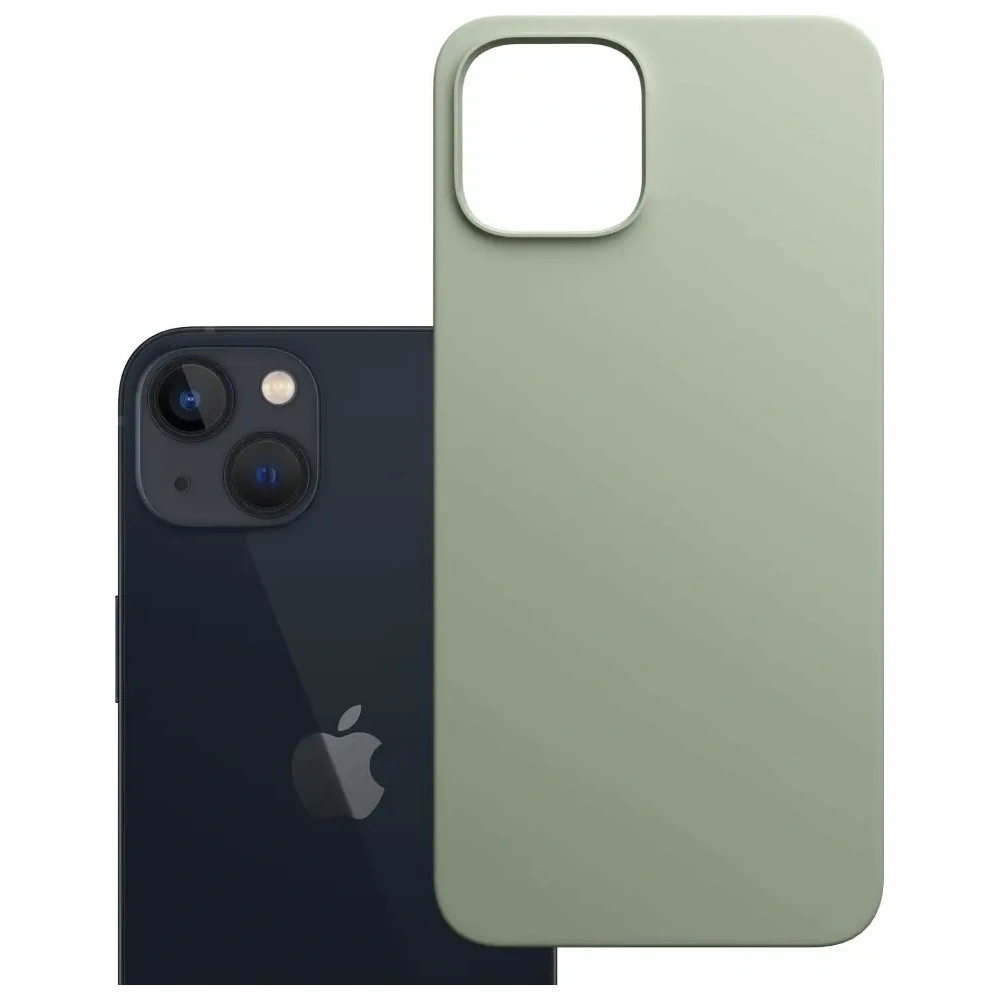 Etui 3MK Hardy MagSilicone do Apple iPhone 15 zielony