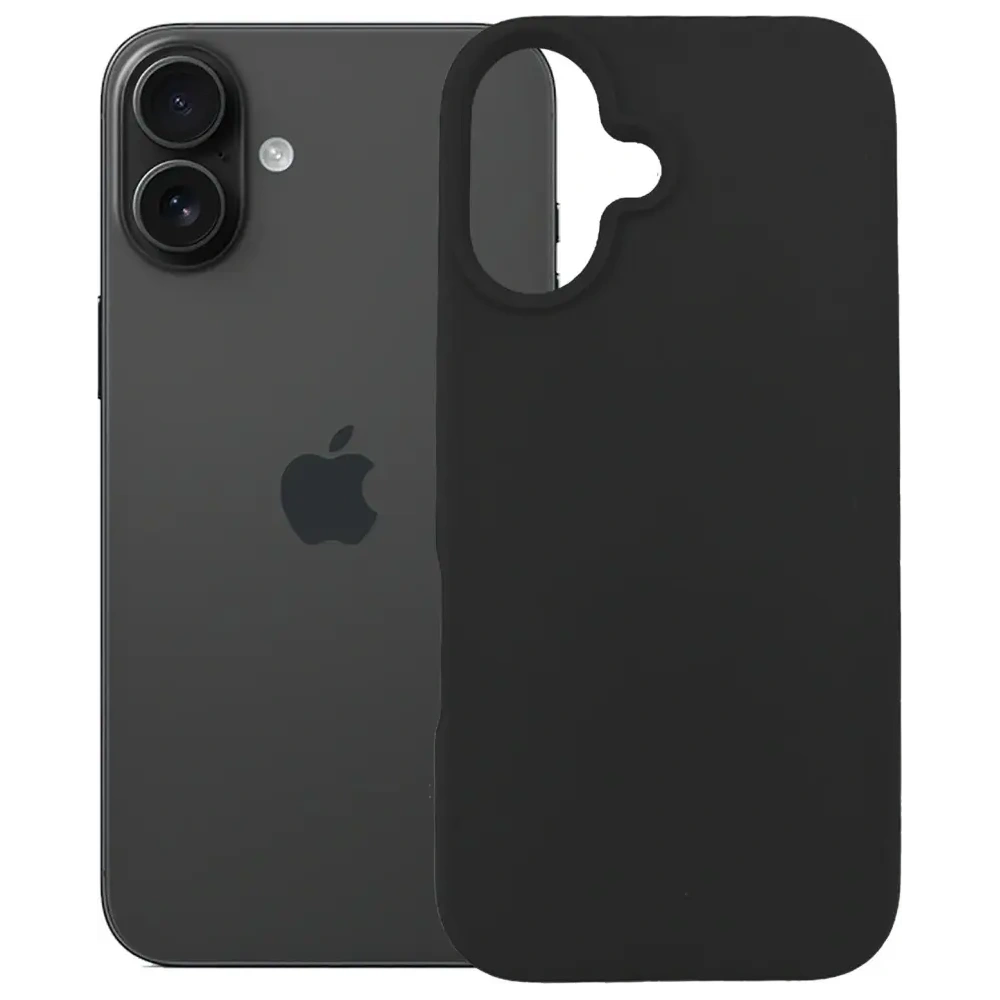 Etui 3MK Hardy MagSilicone do Apple iPhone 16 grafitowy