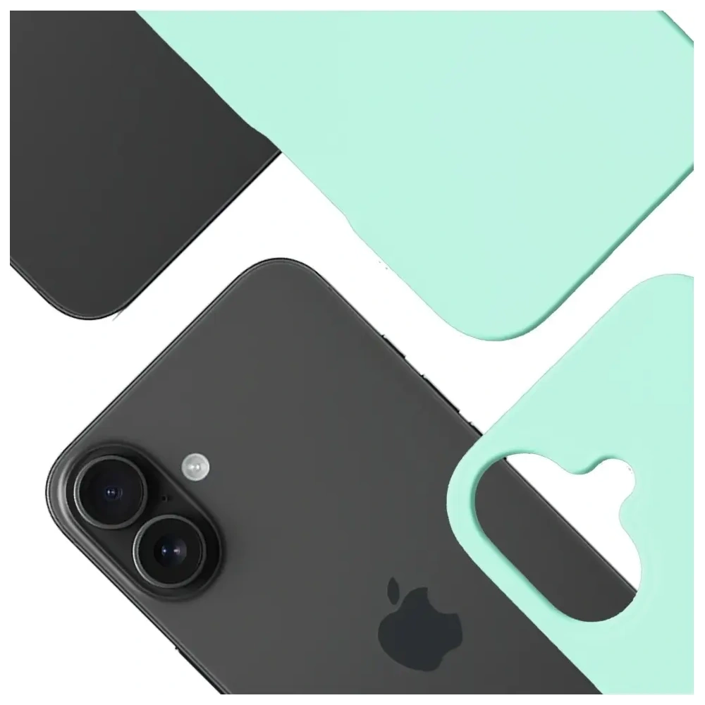 Etui 3MK Hardy MagSilicone do Apple iPhone 16 morski