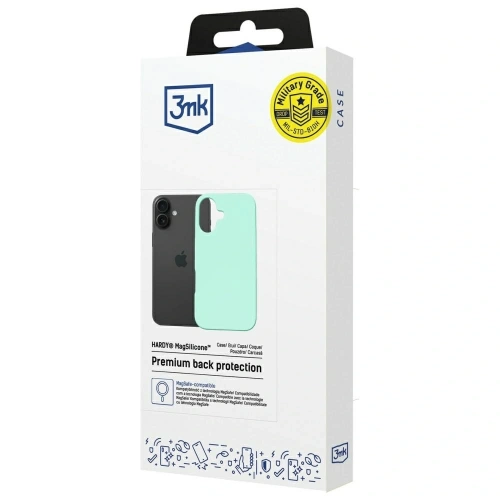 Kup 3MK Hardy MagSilicone Apple iPhone 16 tengerész - 3MK16686 - {ean13} - Sklep Home Screen
