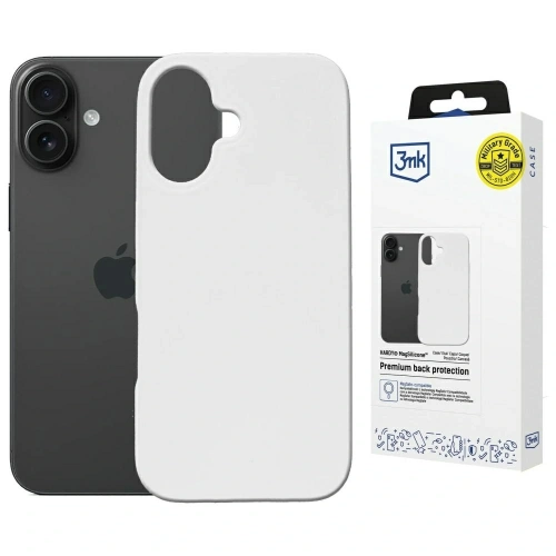 Kup 3MK Hardy MagSilicone Apple iPhone 16 Plus bílá - 3MK16687 - {ean13} - Sklep Home Screen