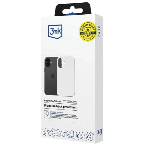 Kup 3MK Hardy MagSilicone Apple iPhone 16 Plus bílá - 3MK16687 - {ean13} - Sklep Home Screen